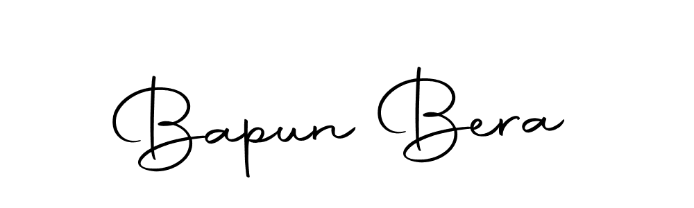 Use a signature maker to create a handwritten signature online. With this signature software, you can design (Autography-DOLnW) your own signature for name Bapun Bera. Bapun Bera signature style 10 images and pictures png