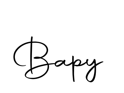 Bapy stylish signature style. Best Handwritten Sign (Autography-DOLnW) for my name. Handwritten Signature Collection Ideas for my name Bapy. Bapy signature style 10 images and pictures png