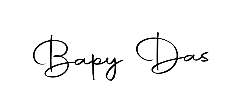 Create a beautiful signature design for name Bapy Das. With this signature (Autography-DOLnW) fonts, you can make a handwritten signature for free. Bapy Das signature style 10 images and pictures png