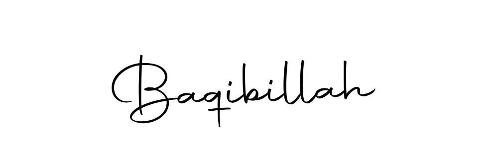 Make a beautiful signature design for name Baqibillah. With this signature (Autography-DOLnW) style, you can create a handwritten signature for free. Baqibillah signature style 10 images and pictures png