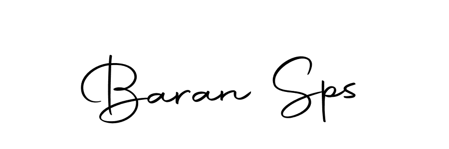 Baran Sps stylish signature style. Best Handwritten Sign (Autography-DOLnW) for my name. Handwritten Signature Collection Ideas for my name Baran Sps. Baran Sps signature style 10 images and pictures png