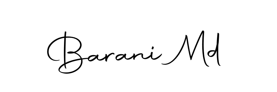 Design your own signature with our free online signature maker. With this signature software, you can create a handwritten (Autography-DOLnW) signature for name Barani Md. Barani Md signature style 10 images and pictures png
