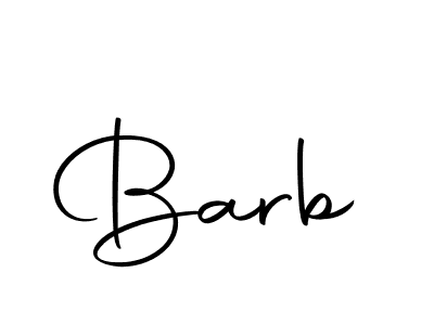 How to make Barb name signature. Use Autography-DOLnW style for creating short signs online. This is the latest handwritten sign. Barb signature style 10 images and pictures png