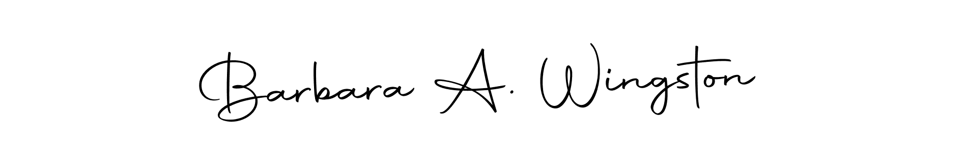 How to Draw Barbara A. Wingston signature style? Autography-DOLnW is a latest design signature styles for name Barbara A. Wingston. Barbara A. Wingston signature style 10 images and pictures png