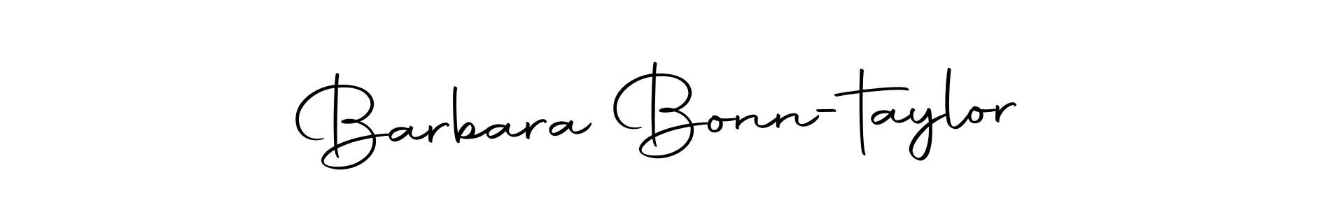 Barbara Bonn-taylor stylish signature style. Best Handwritten Sign (Autography-DOLnW) for my name. Handwritten Signature Collection Ideas for my name Barbara Bonn-taylor. Barbara Bonn-taylor signature style 10 images and pictures png