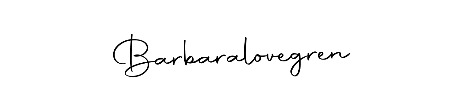 Make a beautiful signature design for name Barbaralovegren. Use this online signature maker to create a handwritten signature for free. Barbaralovegren signature style 10 images and pictures png