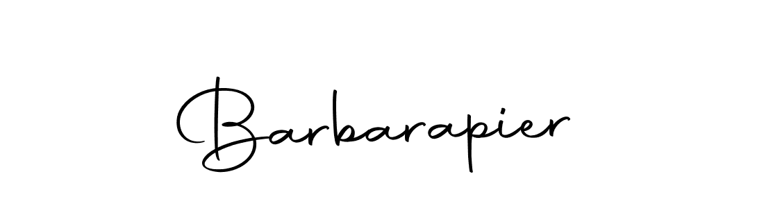 It looks lik you need a new signature style for name Barbarapier. Design unique handwritten (Autography-DOLnW) signature with our free signature maker in just a few clicks. Barbarapier signature style 10 images and pictures png