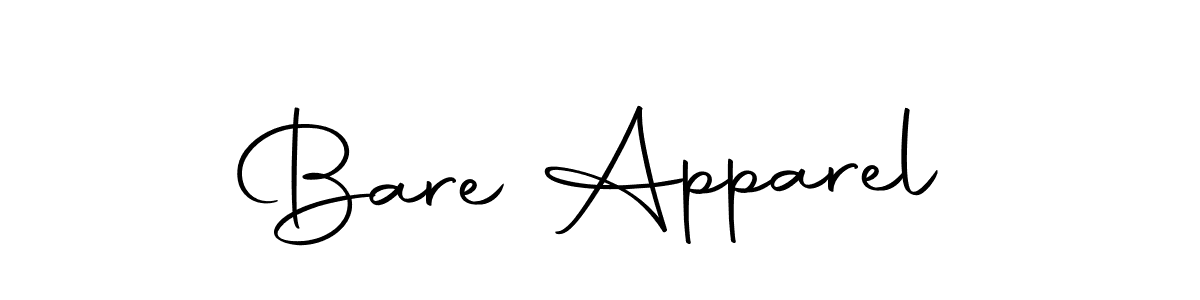 Once you've used our free online signature maker to create your best signature Autography-DOLnW style, it's time to enjoy all of the benefits that Bare Apparel name signing documents. Bare Apparel signature style 10 images and pictures png
