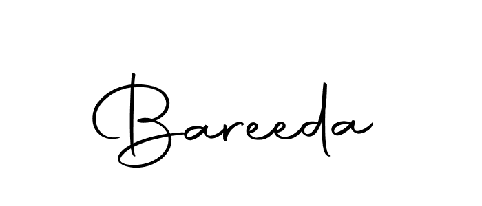 Create a beautiful signature design for name Bareeda. With this signature (Autography-DOLnW) fonts, you can make a handwritten signature for free. Bareeda signature style 10 images and pictures png