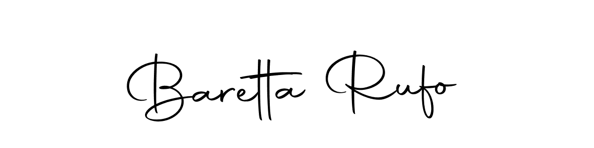 Similarly Autography-DOLnW is the best handwritten signature design. Signature creator online .You can use it as an online autograph creator for name Baretta Rufo. Baretta Rufo signature style 10 images and pictures png
