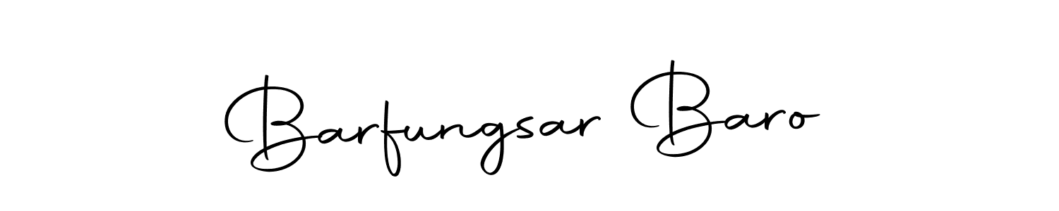 How to make Barfungsar Baro signature? Autography-DOLnW is a professional autograph style. Create handwritten signature for Barfungsar Baro name. Barfungsar Baro signature style 10 images and pictures png