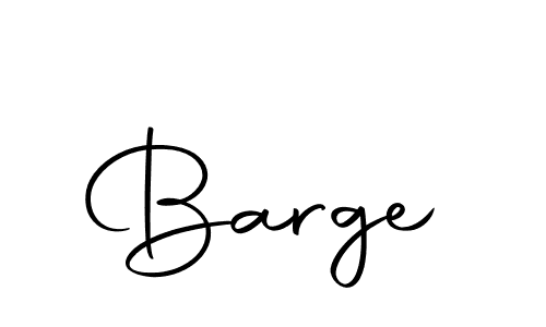 Make a beautiful signature design for name Barge. With this signature (Autography-DOLnW) style, you can create a handwritten signature for free. Barge signature style 10 images and pictures png