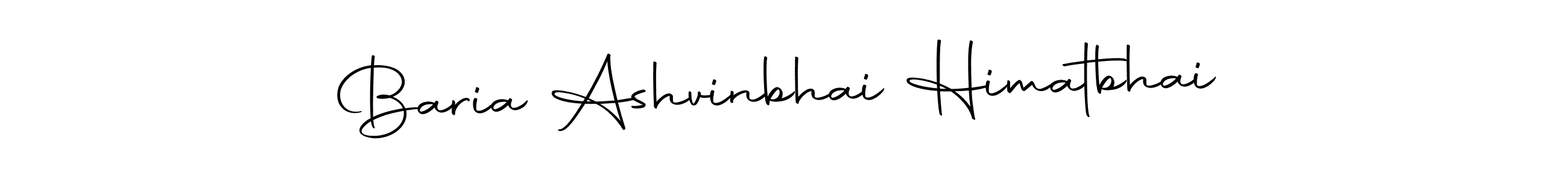 Baria Ashvinbhai Himatbhai stylish signature style. Best Handwritten Sign (Autography-DOLnW) for my name. Handwritten Signature Collection Ideas for my name Baria Ashvinbhai Himatbhai. Baria Ashvinbhai Himatbhai signature style 10 images and pictures png