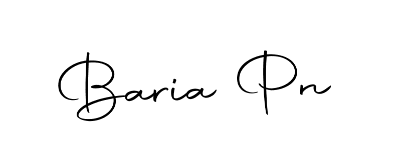 Baria Pn stylish signature style. Best Handwritten Sign (Autography-DOLnW) for my name. Handwritten Signature Collection Ideas for my name Baria Pn. Baria Pn signature style 10 images and pictures png