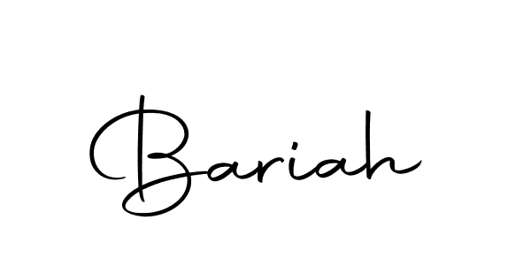 Create a beautiful signature design for name Bariah. With this signature (Autography-DOLnW) fonts, you can make a handwritten signature for free. Bariah signature style 10 images and pictures png