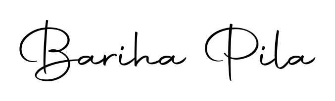 The best way (Autography-DOLnW) to make a short signature is to pick only two or three words in your name. For converting this name Bariha Pila. Bariha Pila signature style 10 images and pictures png