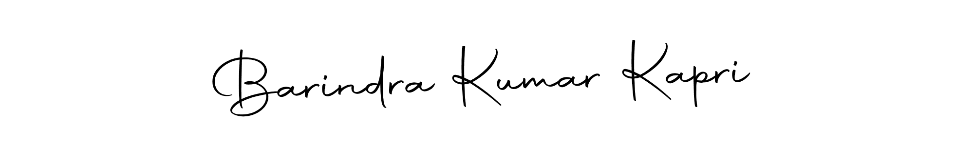 Create a beautiful signature design for name Barindra Kumar Kapri. With this signature (Autography-DOLnW) fonts, you can make a handwritten signature for free. Barindra Kumar Kapri signature style 10 images and pictures png