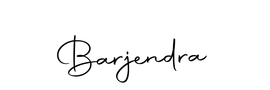 Design your own signature with our free online signature maker. With this signature software, you can create a handwritten (Autography-DOLnW) signature for name Barjendra. Barjendra signature style 10 images and pictures png