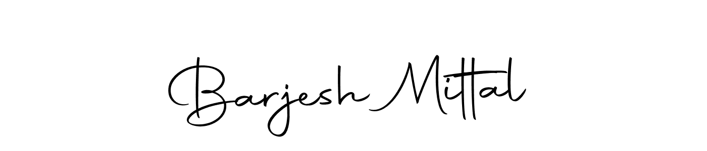 The best way (Autography-DOLnW) to make a short signature is to pick only two or three words in your name. The name Barjesh Mittal include a total of six letters. For converting this name. Barjesh Mittal signature style 10 images and pictures png