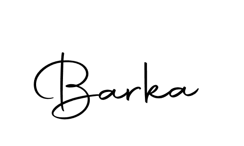 Make a beautiful signature design for name Barka. With this signature (Autography-DOLnW) style, you can create a handwritten signature for free. Barka signature style 10 images and pictures png
