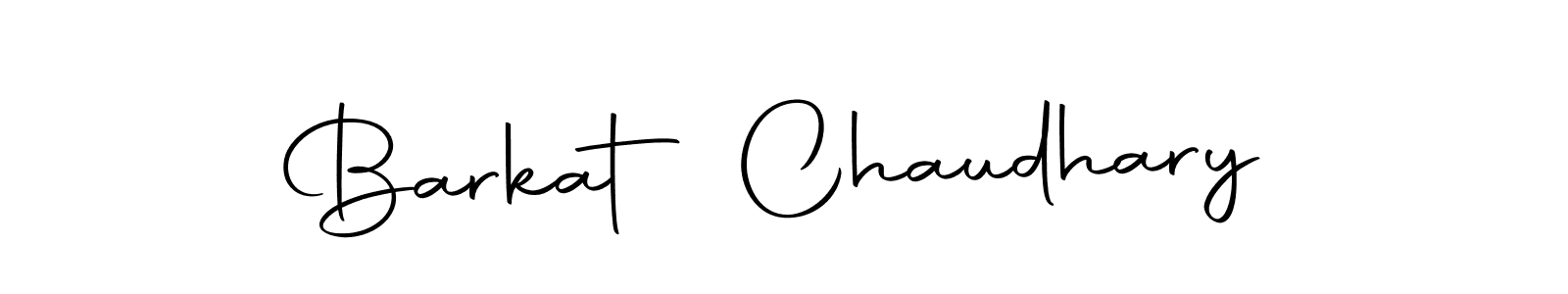 Design your own signature with our free online signature maker. With this signature software, you can create a handwritten (Autography-DOLnW) signature for name Barkat Chaudhary. Barkat Chaudhary signature style 10 images and pictures png