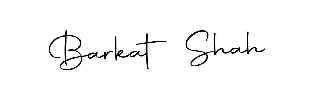 Make a beautiful signature design for name Barkat Shah. With this signature (Autography-DOLnW) style, you can create a handwritten signature for free. Barkat Shah signature style 10 images and pictures png