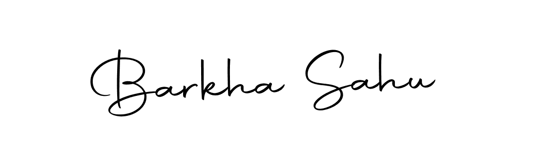 You should practise on your own different ways (Autography-DOLnW) to write your name (Barkha Sahu) in signature. don't let someone else do it for you. Barkha Sahu signature style 10 images and pictures png