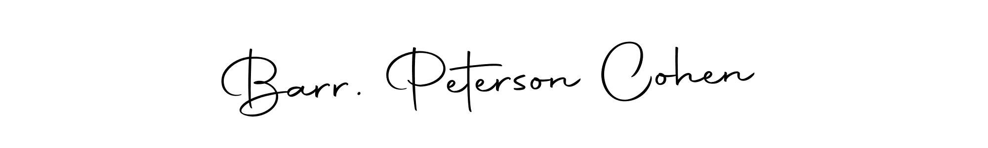 Make a beautiful signature design for name Barr. Peterson Cohen. Use this online signature maker to create a handwritten signature for free. Barr. Peterson Cohen signature style 10 images and pictures png