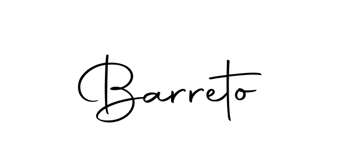 Design your own signature with our free online signature maker. With this signature software, you can create a handwritten (Autography-DOLnW) signature for name Barreto. Barreto signature style 10 images and pictures png