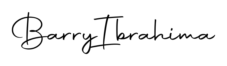 You should practise on your own different ways (Autography-DOLnW) to write your name (Barry  Ibrahima) in signature. Don't let someone else do it for you. Barry  Ibrahima signature style 10 images and pictures png
