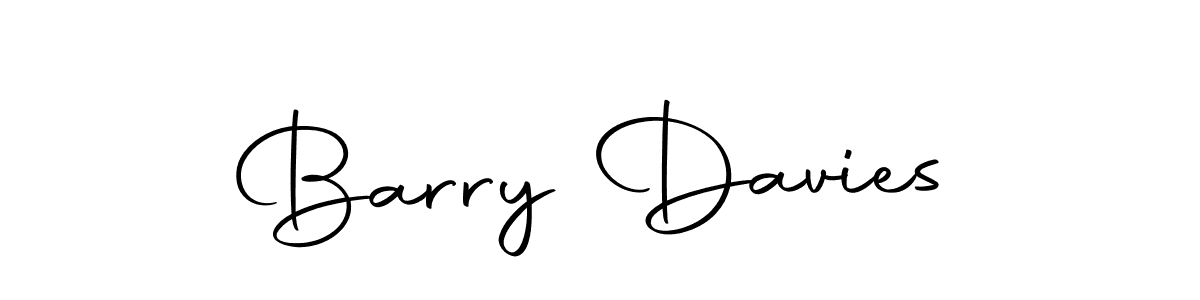Design your own signature with our free online signature maker. With this signature software, you can create a handwritten (Autography-DOLnW) signature for name Barry Davies. Barry Davies signature style 10 images and pictures png