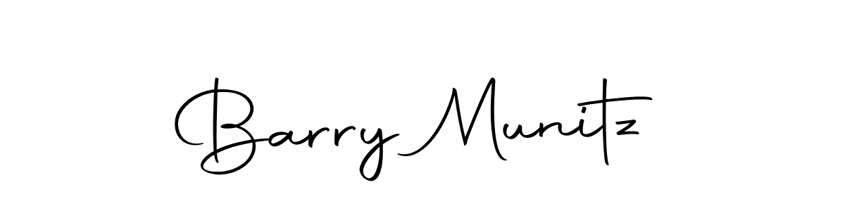 Make a beautiful signature design for name Barry Munitz. With this signature (Autography-DOLnW) style, you can create a handwritten signature for free. Barry Munitz signature style 10 images and pictures png