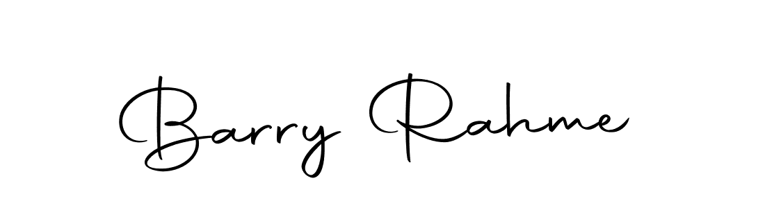 Barry Rahme stylish signature style. Best Handwritten Sign (Autography-DOLnW) for my name. Handwritten Signature Collection Ideas for my name Barry Rahme. Barry Rahme signature style 10 images and pictures png