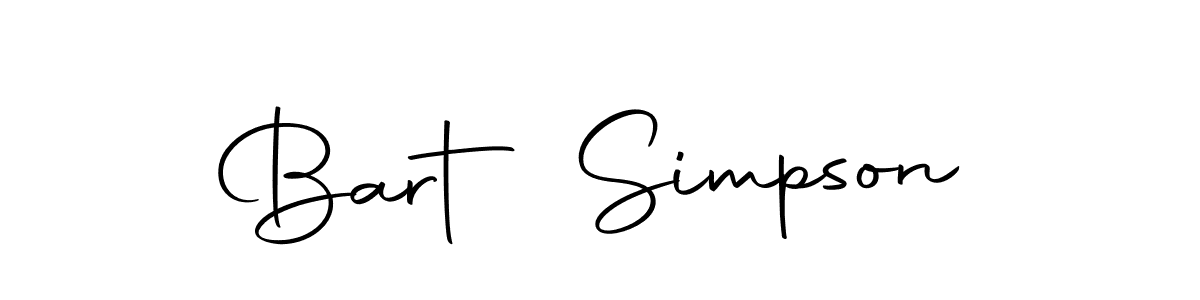 Create a beautiful signature design for name Bart Simpson. With this signature (Autography-DOLnW) fonts, you can make a handwritten signature for free. Bart Simpson signature style 10 images and pictures png