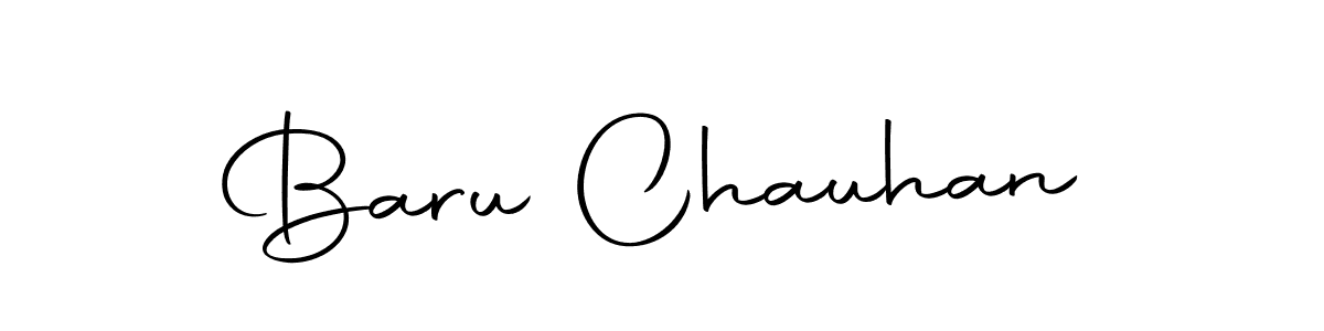 Use a signature maker to create a handwritten signature online. With this signature software, you can design (Autography-DOLnW) your own signature for name Baru Chauhan. Baru Chauhan signature style 10 images and pictures png