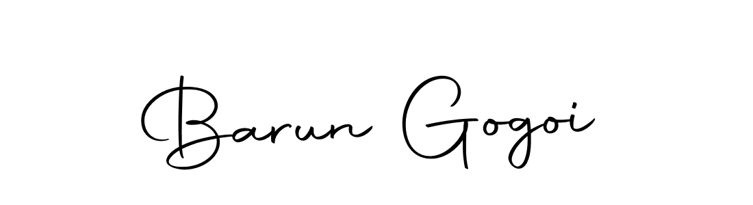 How to make Barun Gogoi signature? Autography-DOLnW is a professional autograph style. Create handwritten signature for Barun Gogoi name. Barun Gogoi signature style 10 images and pictures png