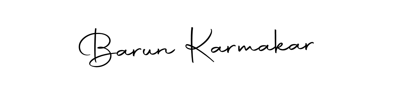 Make a beautiful signature design for name Barun Karmakar. With this signature (Autography-DOLnW) style, you can create a handwritten signature for free. Barun Karmakar signature style 10 images and pictures png