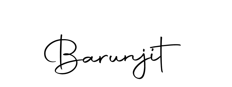 Create a beautiful signature design for name Barunjit. With this signature (Autography-DOLnW) fonts, you can make a handwritten signature for free. Barunjit signature style 10 images and pictures png