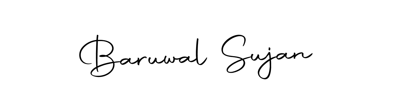 Similarly Autography-DOLnW is the best handwritten signature design. Signature creator online .You can use it as an online autograph creator for name Baruwal Sujan. Baruwal Sujan signature style 10 images and pictures png