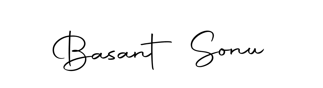 Design your own signature with our free online signature maker. With this signature software, you can create a handwritten (Autography-DOLnW) signature for name Basant Sonu. Basant Sonu signature style 10 images and pictures png