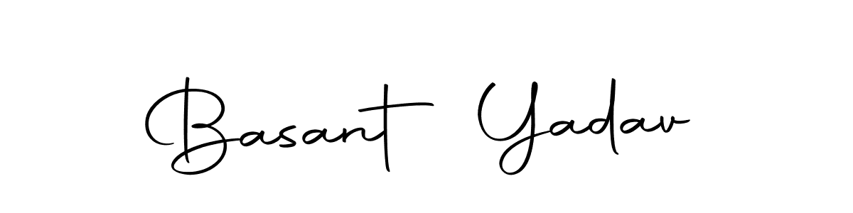 Use a signature maker to create a handwritten signature online. With this signature software, you can design (Autography-DOLnW) your own signature for name Basant Yadav. Basant Yadav signature style 10 images and pictures png