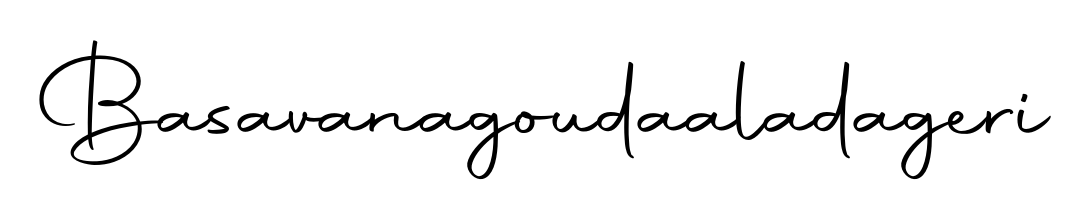 Discover the perfect balance of readability and style for Basavanagoudaaladageri with Autography-DOLnW font. Create your dream signature today. Basavanagoudaaladageri signature style 10 images and pictures png