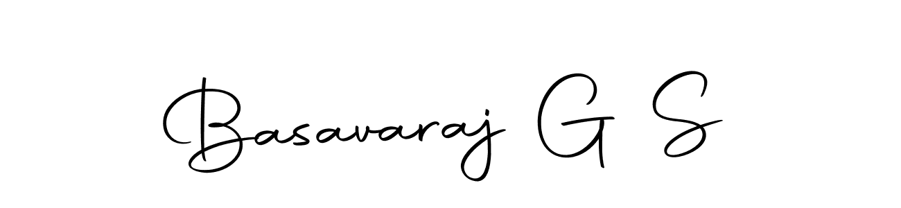 Make a beautiful signature design for name Basavaraj G S. With this signature (Autography-DOLnW) style, you can create a handwritten signature for free. Basavaraj G S signature style 10 images and pictures png