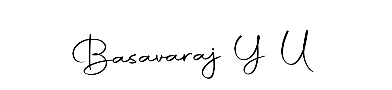 if you are searching for the best signature style for your name Basavaraj Y U. so please give up your signature search. here we have designed multiple signature styles  using Autography-DOLnW. Basavaraj Y U signature style 10 images and pictures png