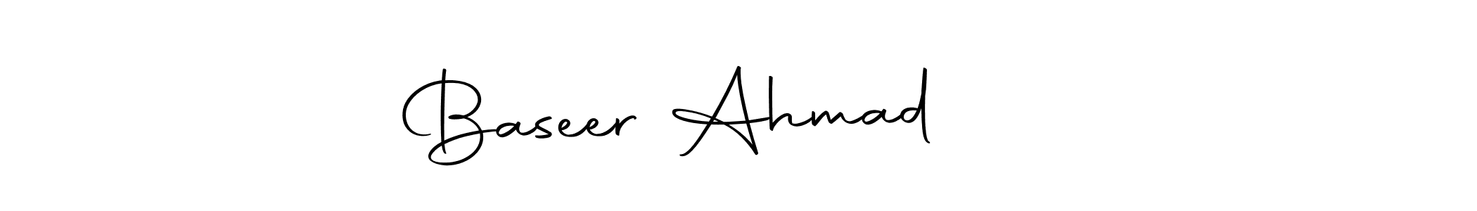 The best way (Autography-DOLnW) to make a short signature is to pick only two or three words in your name. The name Baseer Ahmad بصیر include a total of six letters. For converting this name. Baseer Ahmad بصیر signature style 10 images and pictures png