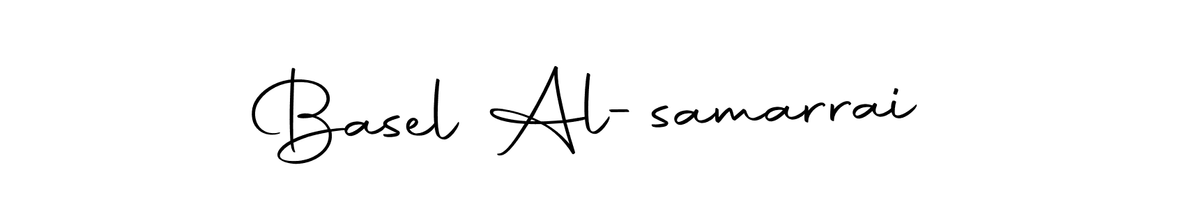 How to make Basel Al-samarrai name signature. Use Autography-DOLnW style for creating short signs online. This is the latest handwritten sign. Basel Al-samarrai signature style 10 images and pictures png