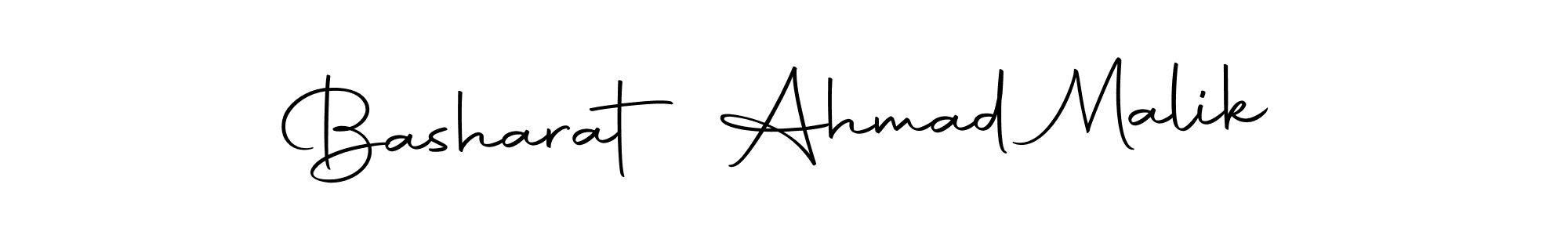 Use a signature maker to create a handwritten signature online. With this signature software, you can design (Autography-DOLnW) your own signature for name Basharat Ahmad Malik. Basharat Ahmad Malik signature style 10 images and pictures png
