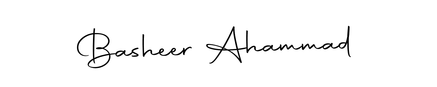 How to make Basheer Ahammad signature? Autography-DOLnW is a professional autograph style. Create handwritten signature for Basheer Ahammad name. Basheer Ahammad signature style 10 images and pictures png