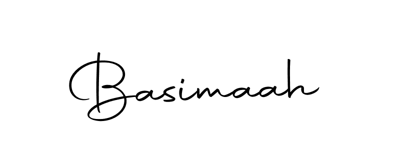 Make a beautiful signature design for name Basimaah. Use this online signature maker to create a handwritten signature for free. Basimaah signature style 10 images and pictures png