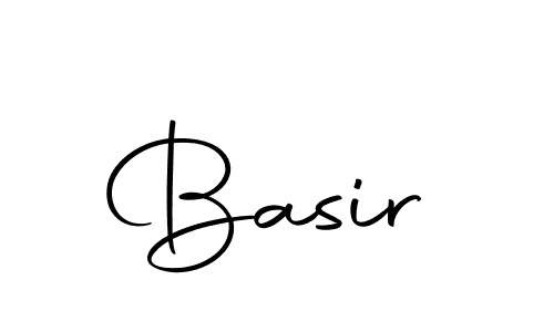 Use a signature maker to create a handwritten signature online. With this signature software, you can design (Autography-DOLnW) your own signature for name Basir. Basir signature style 10 images and pictures png